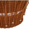 ΤΡΑΠΕΖΙ ΣΑΛΟΝΙΟΥ PERRAL HM18164.02L FIBER CEMENT ΛΕΥΚΟ-ΦΥΣΙΚΟ RATTAN--Φ55x45Υεκ