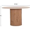 ΤΡΑΠΕΖΙ ΤΡΑΠΕZΑΡΙΑΣ TWIL HM18324 ΚΕΡΑΜΙΚΟ TOP ΟΨΗ ΤΡΑΒΕΡΤΙΝΑΣ-MDF ΒΑΣΗ Φ120x76Υεκ