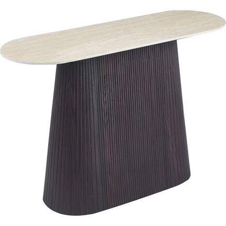 ΚΟΝΣΟΛΑ CATER HM18323 ΚΕΡΑΜΙΚΟ TOP ΟΨΗ ΤΡΑΒΕΡΤΙΝΑΣ-MDF ΒΑΣΗ 120x40x78Υεκ.