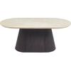 ΤΡΑΠΕΖΙ ΣΑΛΟΝΙΟΥ ΟΒΑΛ CATER HM18321 ΚΕΡΑΜΙΚΟ TOP ΟΨΗ ΤΡΑΒΕΡΤΙΝΑΣ-MDF ΒΑΣΗ 120x60x46Υεκ