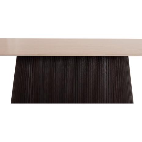 ΤΡΑΠΕΖΙ ΟΒΑΛ CATER HM18320 ΚΕΡΑΜΙΚΟ TOP ΟΨΗ ΤΡΑΒΕΡΤΙΝΑΣ-MDF ΒΑΣΗ 180x90x74Υεκ