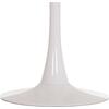 ΤΡΑΠΕΖΙ ΤΡΑΠΕΖΑΡΙΑΣ ROLLO HM9421.11 ΣΤΡΟΓΓΥΛΟ WHITE MARBLE Φ90x74Υεκ.