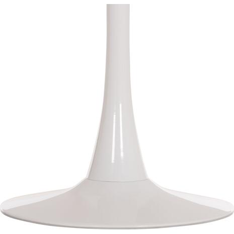 ΤΡΑΠΕΖΙ ΤΡΑΠΕΖΑΡΙΑΣ ROLLO HM9421.11 ΣΤΡΟΓΓΥΛΟ WHITE MARBLE Φ90x74Υεκ.