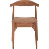 ΚΑΡΕΚΛΑ ΤΡΑΠΕΖΑΡΙΑΣ ΕΞ.ΧΩΡΟΥ DONNY HM6378 ΞΥΛΟ TEAK 52x54x74Υεκ.