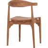 ΚΑΡΕΚΛΑ ΤΡΑΠΕΖΑΡΙΑΣ ΕΞ.ΧΩΡΟΥ DONNY HM6378 ΞΥΛΟ TEAK 52x54x74Υεκ.