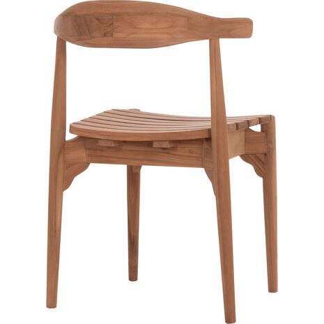 ΚΑΡΕΚΛΑ ΤΡΑΠΕΖΑΡΙΑΣ ΕΞ.ΧΩΡΟΥ DONNY HM6378 ΞΥΛΟ TEAK 52x54x74Υεκ.