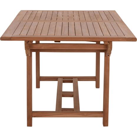 TΡΑΠΕΖΙ ΤΡΑΠΕΖΑΡΙΑΣ ΑΝΟΙΓΟΜΕΝΟ CRANDER HM6376 ΞΥΛΟ TEAK ΣΕ ΦΥΣΙΚΟ 180-240x100x76Υεκ