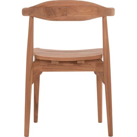 ΚΑΡΕΚΛΑ ΤΡΑΠΕΖΑΡΙΑΣ ΕΞ.ΧΩΡΟΥ DONNY HM6378 ΞΥΛΟ TEAK 52x54x74Υεκ.