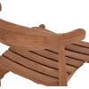 ΚΑΡΕΚΛΑ ΤΡΑΠΕΖΑΡΙΑΣ ΕΞ.ΧΩΡΟΥ DONNY HM6378 ΞΥΛΟ TEAK 52x54x74Υεκ.
