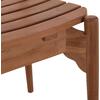ΚΑΡΕΚΛΑ ΤΡΑΠΕΖΑΡΙΑΣ ΕΞ.ΧΩΡΟΥ DONNY HM6378 ΞΥΛΟ TEAK 52x54x74Υεκ.