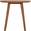 TΡΑΠΕΖΙ ΤΡΑΠΕΖΑΡΙΑΣ ΣΤΡΟΓΓΥΛΟ DANTE HM6379 ΞΥΛΟ TEAK Φ80x75Υεκ.