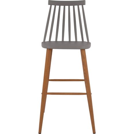 ΣΚΑΜΠΟ ΜΠΑΡ HM8459.10 VANESSA ΣΕ ΓΚΡΙ ΧΡΩΜΑ 43x49x107 εκ. (σετ 2 τεμαχίων)