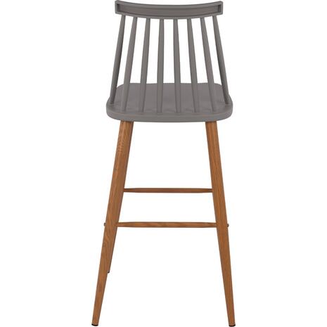 ΣΚΑΜΠΟ ΜΠΑΡ HM8459.10 VANESSA ΣΕ ΓΚΡΙ ΧΡΩΜΑ 43x49x107 εκ. (σετ 2 τεμαχίων)