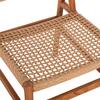 ΚΑΡΕΚΛΑ ΤΡΑΠΕΖΑΡΙΑΣ DINIZ HM6554 ΞΥΛΟ TEAK ΦΥΣΙΚΟ--ΣΥΝΘ.ΣΧΟΙΝΙ 48x60x84Υεκ.