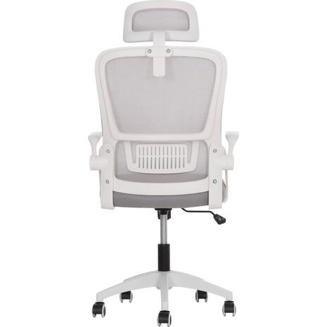 ΚΑΡΕΚΛΑ ΓΡΑΦΕΙΟΥ BLAZER HM1205.02 ΓΚΡΙ MESH-ΛΕΥΚΟΣ ΣΚΕΛΕΤΟΣ 60x58x110-130Υεκ.