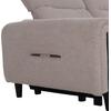 ΓΩΝΙΑΚΟΣ ΚΑΝΑΠΕΣ ΜΕ RECLINE ORACLE HM3290.02 ΜΠΕΖ ΥΦΑΣΜΑ 260x260x90(κάθισμα)x94Υεκ.