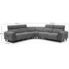 ΓΩΝΙΑΚΟΣ ΚΑΝΑΠΕΣ ΜΕ RECLINE ORACLE HM3290.01 ΓΚΡΙ ΥΦΑΣΜΑ 260x260x90(κάθισμα)x94Υεκ.