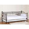 MARIN Set: Daybed με Στρώμα 90x190 + Βοηθητικό Κρεβάτι με Στρώμα 85x185 Μέταλλο Μαύρο (Ε8043,1S)