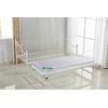 MARIN Set: Daybed (για στρώμα 90x190) + Βοηθητικό Κρεβάτι με Στρώμα 185x85 Μέταλλο Άσπρο (Ε8043,21)