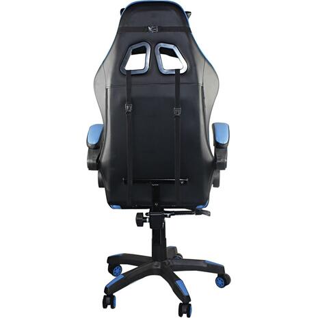 BF7850 Gaming Πολυθρόνα Γραφείου Διευθυντή Pu Μαύρο - Μπλε (ΕΟ582,2)