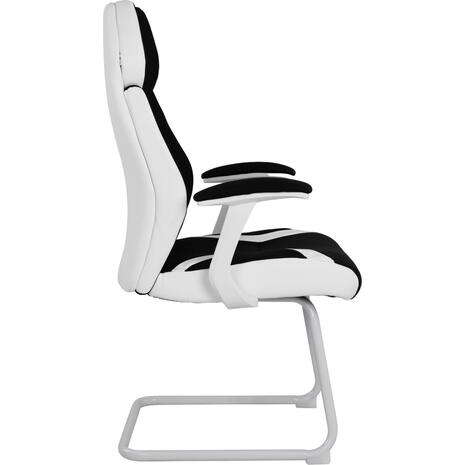 ΠΟΛΥΘΡΟΝΑ ZAHARA HM1102.02 ΣΕ ΧΡΩΜΑ ΜΑΥΡΟ ΜΕ ΑΣΠΡΟ 66,5x63x108cm