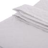 ΕΠΙΣΤΡΩΜΑ ΑΔΙΑΒΡΟΧΟ VELURA HM12174.90 MICROFIBER & PU--4 ΛΑΣΤΙΧΑ 90x200εκ