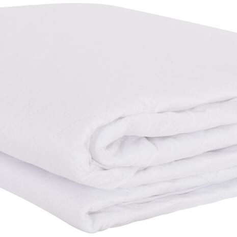 ΕΠΙΣΤΡΩΜΑ ΑΔΙΑΒΡΟΧΟ VELURA HM12174.160 MICROFIBER & PU--4 ΛΑΣΤΙΧΑ 160x200εκ