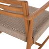 ΠΟΛΥΘΡΟΝΑ ΤΡΑΠΕΖΑΡΙΑΣ ROBIN HM18351 ΞΥΛΟ TEAK & ΣΧΟΙΝΙ VIRO ΦΥΣΙΚΟ 53,5x60x78Υεκ