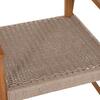 ΠΟΛΥΘΡΟΝΑ ΤΡΑΠΕΖΑΡΙΑΣ ROBIN HM18351 ΞΥΛΟ TEAK & ΣΧΟΙΝΙ VIRO ΦΥΣΙΚΟ 53,5x60x78Υεκ
