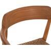 ΠΟΛΥΘΡΟΝΑ ΤΡΑΠΕΖΑΡΙΑΣ ROBBY HM18350 ΞΥΛΟ TEAK & ΣΧΟΙΝΙ VIRO ΦΥΣΙΚΟ 55x50x71Υεκ.