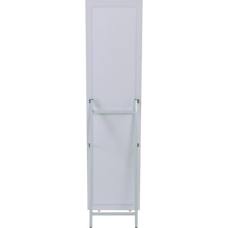 MIRROR Καθρέπτης Δαπέδου Τοίχου Ξύλινος Antique White (Ε7185,1)