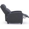 ΠΟΛΥΘΡΟΝΑ ΣΑΛΟΝΙΟΥ RELAX DROSEN HM3299.01 ΓΚΡΙ ΥΦΑΣΜΑ 68x80x93Υεκ