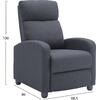 ΠΟΛΥΘΡΟΝΑ ΣΑΛΟΝΙΟΥ RELAX DROSEN HM3299.01 ΓΚΡΙ ΥΦΑΣΜΑ 68x80x93Υεκ