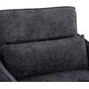 ΠΟΛΥΘΡΟΝΑ-ΚΡΕΒΑΤΙ ORYN HM3307.01 ΓΚΡΙ ΥΦΑΣΜΑ 85x88x78Υεκ.