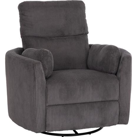 ΠΟΛΥΘΡΟΝΑ ΘΗΛΑΣΜΟΥ/RELAX VELMORA HM3300.01 ΓΚΡΙ ΚΟΤΛΕ ΥΦΑΣΜΑ 100x90x100Υεκ
