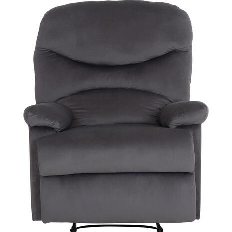 ΠΟΛΥΘΡΟΝΑ RELAX BRAYLEN HM3298.01 ΓΚΡΙ ΒΕΛΟΥΔΟ 85x90x95Υεκ.