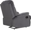 ΠΟΛΥΘΡΟΝΑ RELAX BRAYLEN HM3298.01 ΓΚΡΙ ΒΕΛΟΥΔΟ 85x90x95Υεκ.