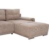 ΚΑΝΑΠΕΣ ΚΡΕΒΑΤΙ ΔΕΞΙΑ ΓΩΝΙΑ COMFYRA HM3336.03R ΜΠΕΖ ΥΦΑΣΜΑ 270x181x75Υεκ