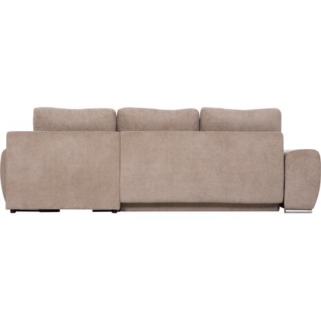 ΚΑΝΑΠΕΣ ΚΡΕΒΑΤΙ ΔΕΞΙΑ ΓΩΝΙΑ COMFYRA HM3336.03R ΜΠΕΖ ΥΦΑΣΜΑ 270x181x75Υεκ