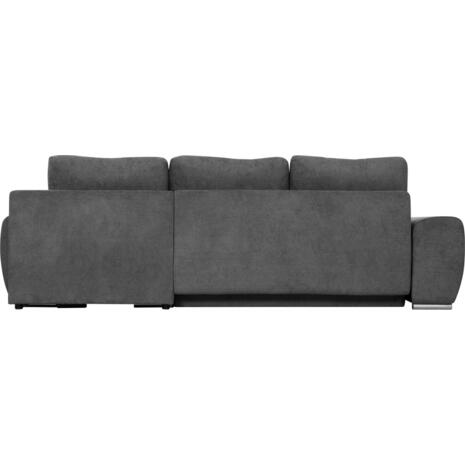 ΚΑΝΑΠΕΣ ΚΡΕΒΑΤΙ ΔΕΞΙΑ ΓΩΝΙΑ COMFYRA HM3336.01R ΓΚΡΙ ΥΦΑΣΜΑ 270x181x75Υεκ