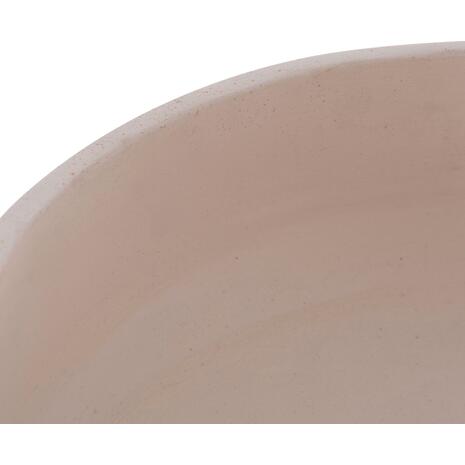 ΓΛΑΣΤΡΑ ΕΣ.ΧΩΡΟΥ FRELLO HM4674.02M ΛΕΥΚΟ FIBER CEMENT--TEAK ΒΑΣΗ 27x26,5x12Υεκ.