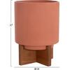 ΣΕΤ 3 ΓΛΑΣΤΡΕΣ ΜΕ TEAK ΒΑΣΕΙΣ TANTI HM4685 FIBER CEMENT ΣΕ 3 ΧΡΩΜΑΤΑ