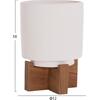 ΣΕΤ 3 ΓΛΑΣΤΡΕΣ ΜΕ TEAK ΒΑΣΕΙΣ TANTI HM4685 FIBER CEMENT ΣΕ 3 ΧΡΩΜΑΤΑ