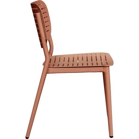 ΚΑΡΕΚΛΑ ΤΡΑΠΕΖΑΡΙΑΣ HILLIARD HM6645.08 ΑΛΟΥΜΙΝΙΟ ΣΕ TERRACOTTA 44.5x58x80Υεκ