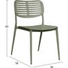 ΚΑΡΕΚΛΑ ΤΡΑΠΕΖΑΡΙΑΣ HILLIARD HM6645.07 ΑΛΟΥΜΙΝΙΟ OLIVE GREEN 44.5x58x80Υεκ