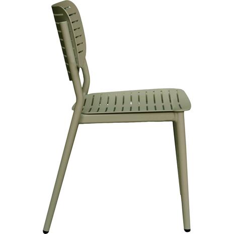 ΚΑΡΕΚΛΑ ΤΡΑΠΕΖΑΡΙΑΣ HILLIARD HM6645.07 ΑΛΟΥΜΙΝΙΟ OLIVE GREEN 44.5x58x80Υεκ