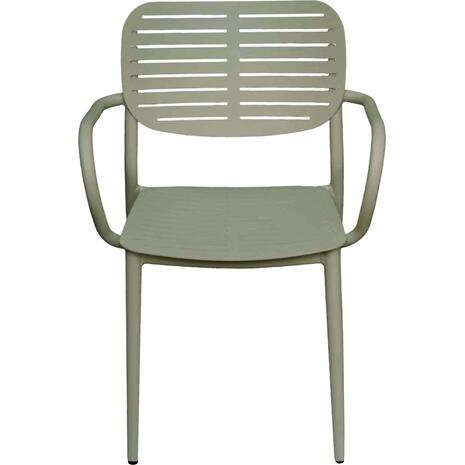 ΠΟΛΥΘΡΟΝΑ ΤΡΑΠΕΖΑΡΙΑΣ HILLIARD HM6644.07 ΑΛΟΥΜΙΝΙΟ ΣΕ OLIVE GREEN 58x52x78Υεκ