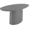 ΤΡΑΠΕΖΙ ΤΡΑΠΕΖΑΡΙΑΣ FIBER CEMENT ΟΒΑΛ BRECCAN HM6577.01 ΓΚΡΙ 240x100x75Υεκ.