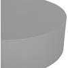 ΤΡΑΠΕΖΙ ΜΕΣΗΣ FIBER CEMENT ΣΤΡΟΓΓΥΛΟ KYOKO HM6579.01 ΓΚΡΙ Φ90x30Υεκ.