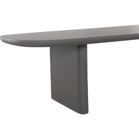 ΤΡΑΠΕΖΙ ΤΡΑΠΕΖΑΡΙΑΣ FIBER CEMENT AZAMI HM6601.01 ΓΚΡΙ 300x112x75Υεκ.
